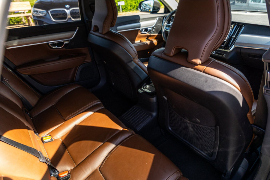Volvo V90 2.0 T8 AWD Inscription I 91% I Btw I Luxe Leder I Trekhaak I Phine grey I