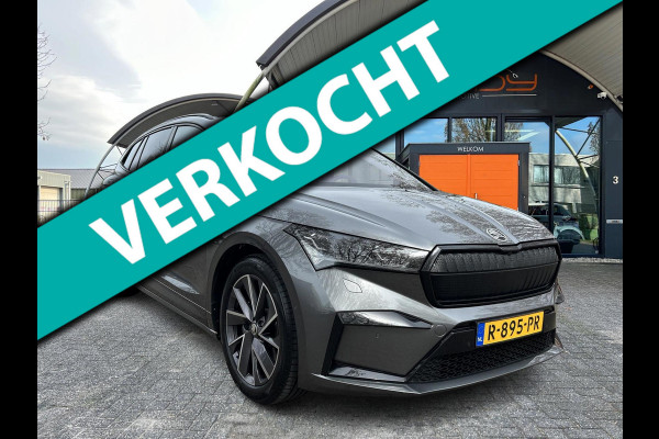 Škoda ENYAQ iV 80 Limited Edition Sportline 96% SOH Trekhaak 1e EIG NL-Auto Rijklaarprijs!