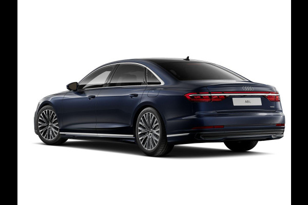 Audi A8 60 TFSI e quattro Lang 462pk | Komt begin juni binnen | Panoramadak | Ventilatie + massage voor en achter | HUD | Luchtvering