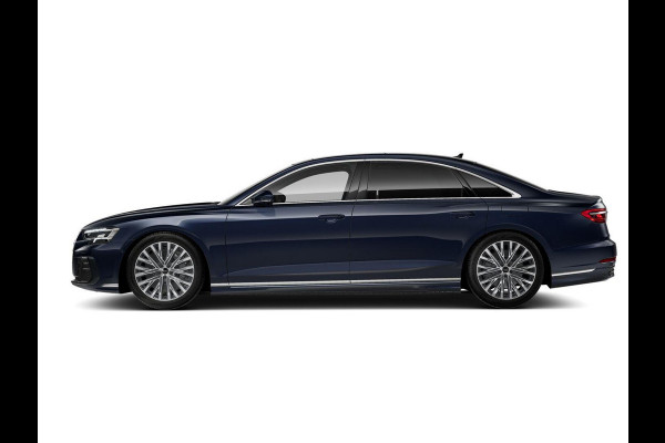 Audi A8 60 TFSI e quattro Lang 462pk | Komt begin juni binnen | Panoramadak | Ventilatie + massage voor en achter | HUD | Luchtvering