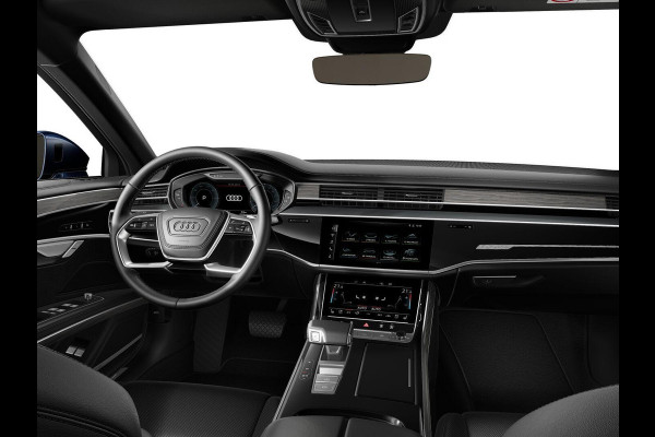 Audi A8 60 TFSI e quattro Lang 462pk | Komt begin juni binnen | Panoramadak | Ventilatie + massage voor en achter | HUD | Luchtvering