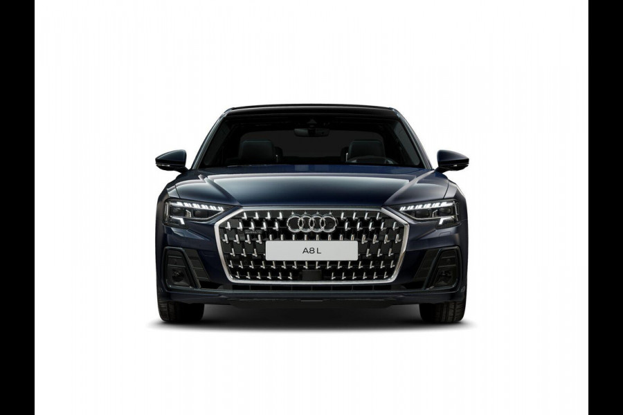Audi A8 60 TFSI e quattro Lang 462pk | Komt begin juni binnen | Panoramadak | Ventilatie + massage voor en achter | HUD | Luchtvering