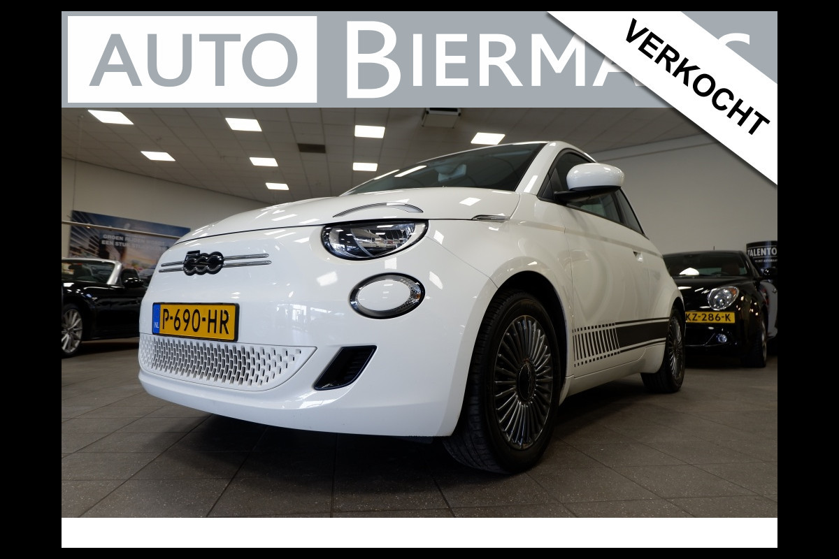 Fiat 500E Icon 42 kWh 118PK Rijklaarprijs incl Garantie!