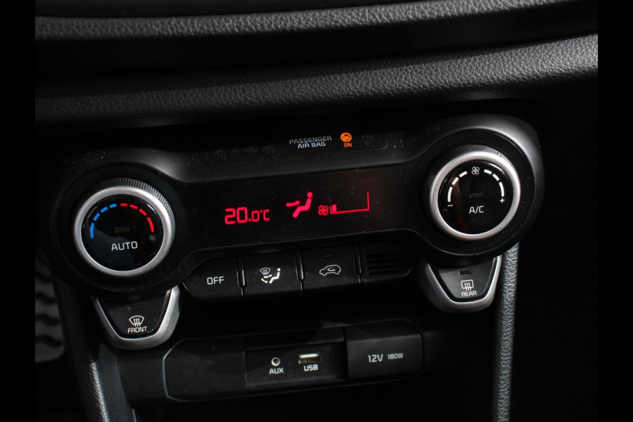 Kia Picanto 1.0 T-GDI GT-Line Leder Keyless Navigatie Apple Carplay/Android Auto Stoelverwarming Lichtmetalen Velgen Cruise Control Climate Control Camera Parkeer sensoren Bluetooth