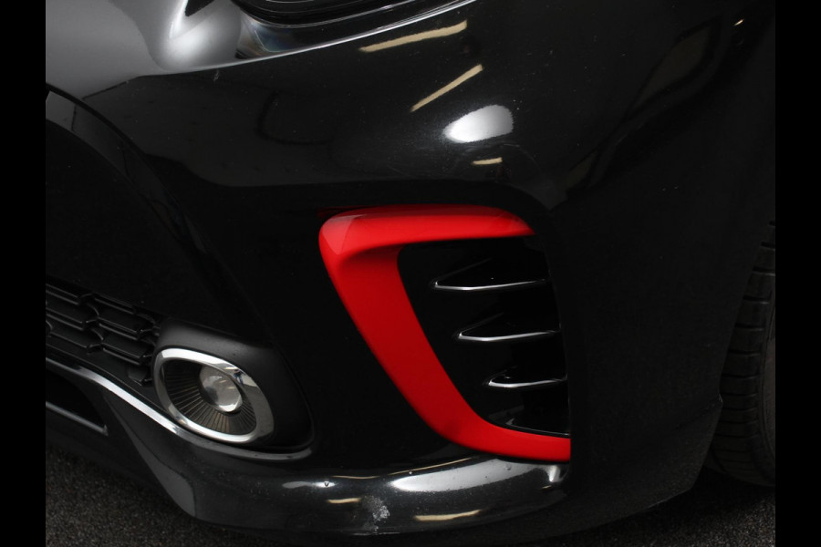 Kia Picanto 1.0 T-GDI GT-Line Leder Keyless Navigatie Apple Carplay/Android Auto Stoelverwarming Lichtmetalen Velgen Cruise Control Climate Control Camera Parkeer sensoren Bluetooth
