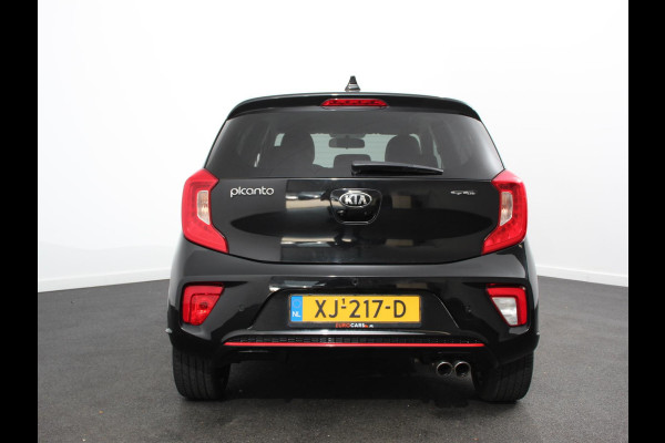 Kia Picanto 1.0 T-GDI GT-Line Leder Keyless Navigatie Apple Carplay/Android Auto Stoelverwarming Lichtmetalen Velgen Cruise Control Climate Control Camera Parkeer sensoren Bluetooth