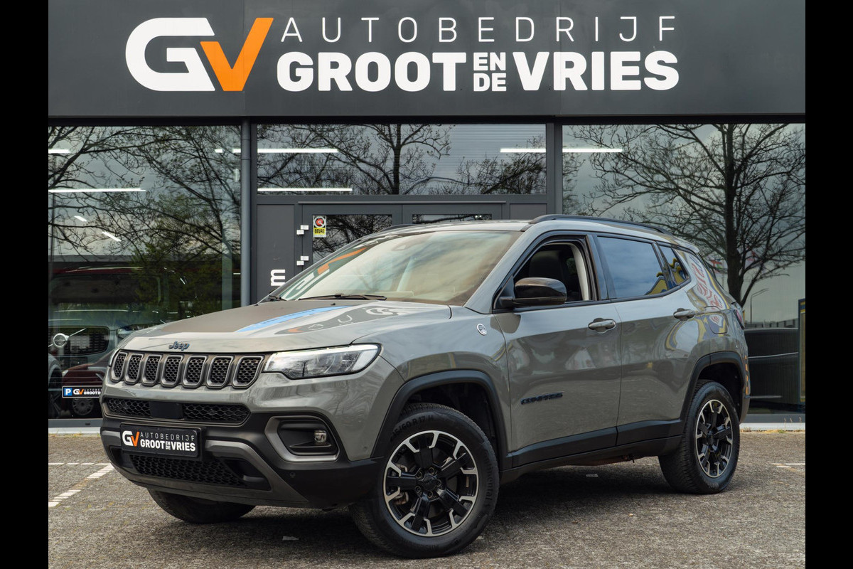 Jeep Compass 4xe 240 Plug-in Hybrid Electric Trailhawk|Panorama Elek achterklep