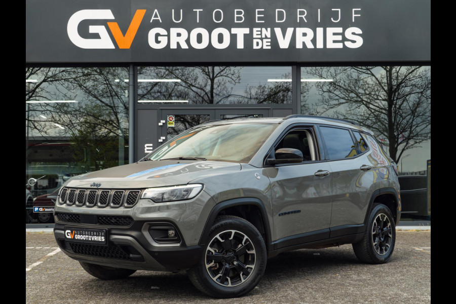 Jeep Compass 4xe 240 Plug-in Hybrid Electric Trailhawk|Panorama Elek achterklep