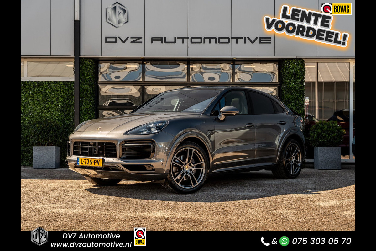 Porsche Cayenne Coupé 3.0 E-Hybrid | Sport Design | Pano | ACC | Chrono | Dealer Ond.