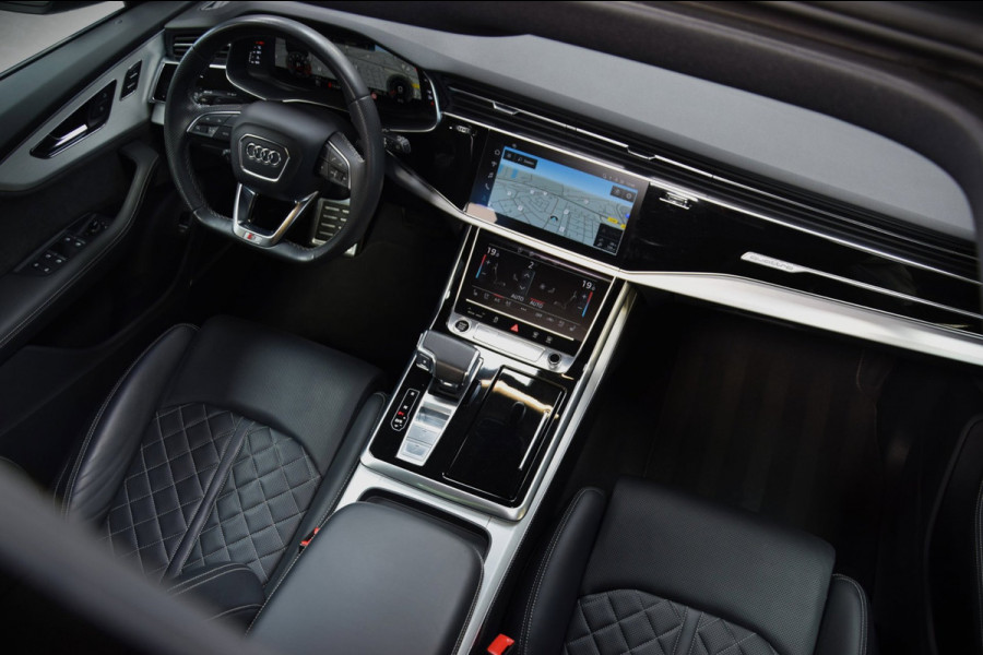 Audi Q8 55 TFSI Quattro Pro Line S Panoramadak|Org.NL|2de Eig.|RS Int.|58200km!!!|Dealer Onderhouden