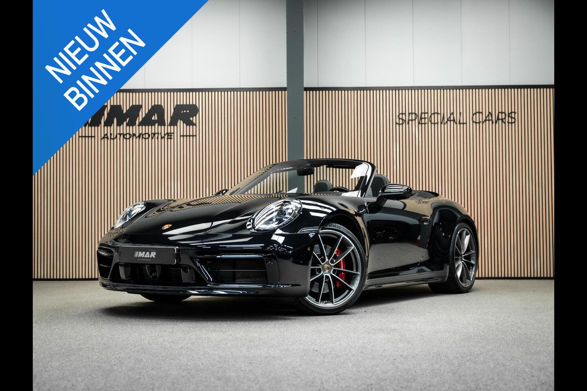 Porsche 911 Cabrio 3.0 Carrera 4 S | Akrapovic | Burmester | Lift | Full Option | Sport Chrono | Stoel ventilatie en verwarming |