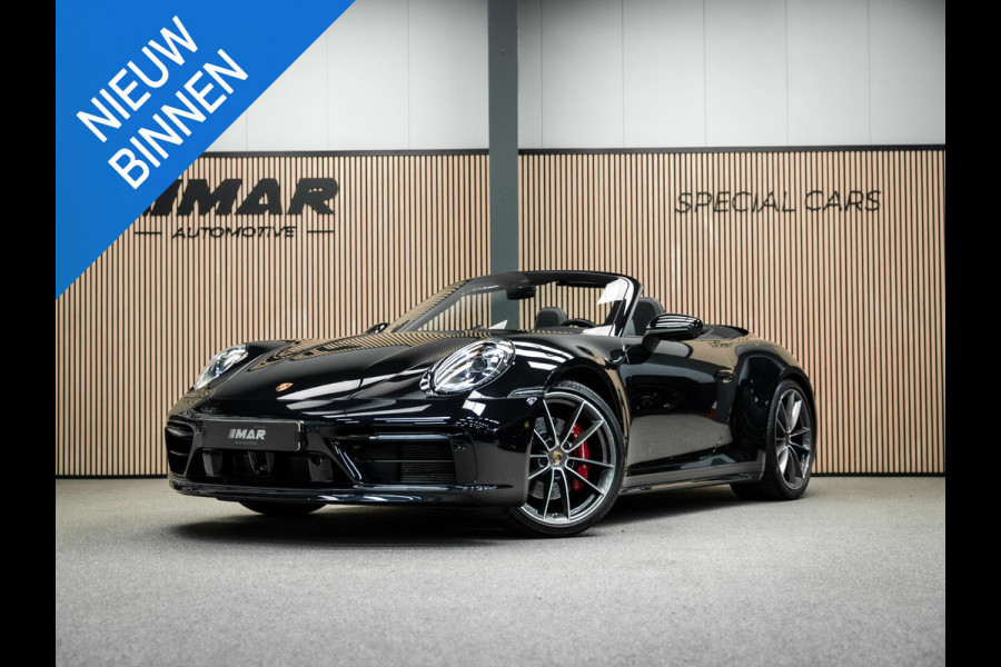 Porsche 911 Cabrio 3.0 Carrera 4 S | Akrapovic | Burmester | Lift | Full Option | Sport Chrono | Stoel ventilatie en verwarming |