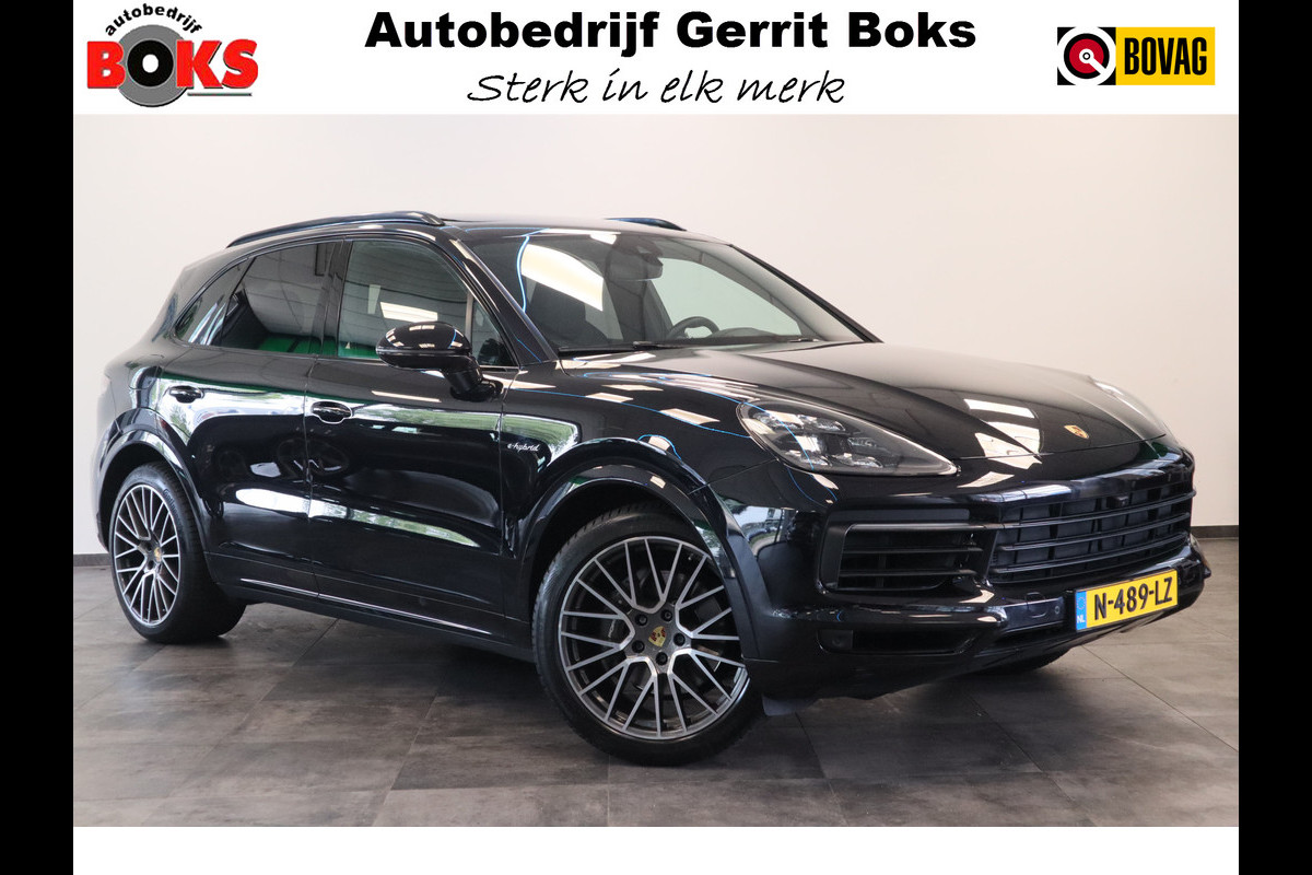 Porsche Cayenne 3.0 E-Hybrid Panoramadak Luchtvering Matrix 21"LM