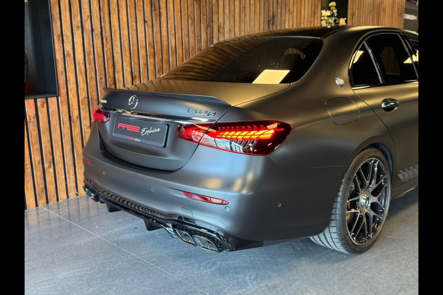 Mercedes-Benz E-Klasse AMG E63 S 4MATIC+ Final Edition / Keramisch / Softclose / Full body PPF / Stoelventilatie / 360 Camera /HUD