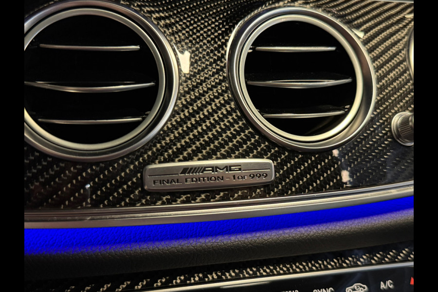 Mercedes-Benz E-Klasse AMG E63 S 4MATIC+ Final Edition / Keramisch / Softclose / Full body PPF / Stoelventilatie / 360 Camera /HUD