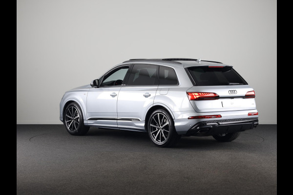 Audi Q7 Pro Line S 55 TFSI e 394 pk | Bang & Olufsen Premium 3D | Glazen panoramadak | Vierwielbesturing | Sportstoelen plus voorin |
