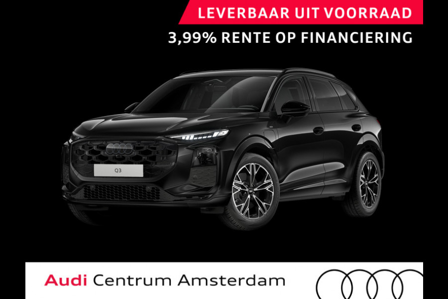 Audi Q3 S edition e-hybrid 272 pk | Techniekpakket plus | Optiekpakket zwart-glanzend | Funktioneel pakket 2 | Privacy glas |
