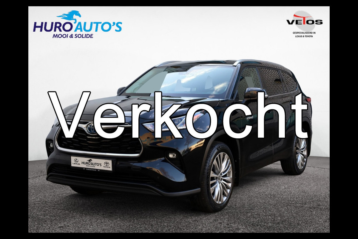 Toyota highlander 2.5 AWD Hybrid Executive | JBL | Leder | Stoelverwarming
