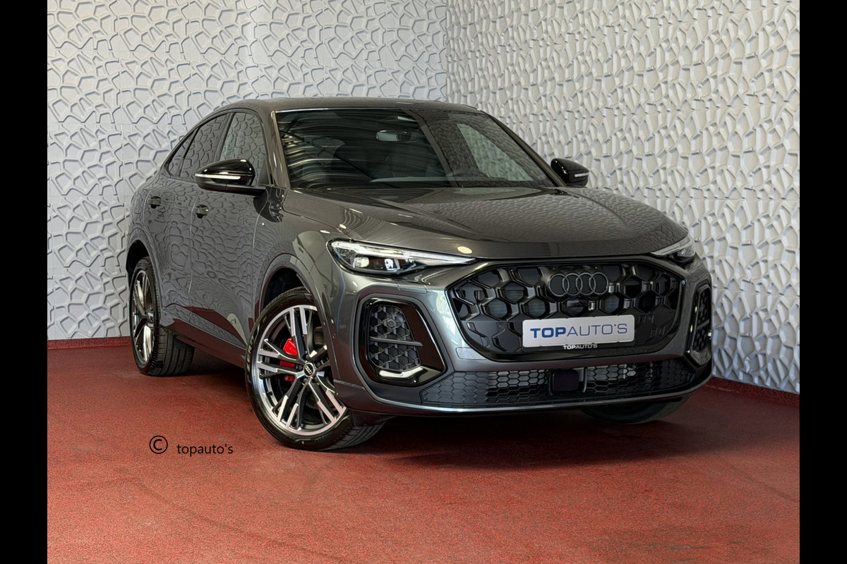 Audi Q5 Sportback 2.0 TFSI E-HYBRID QUATTRO S EDITION COMPETITION PANO 21''LMV MATRIX.LED PASS .DISPLAY ELEK.STOEL 100 km elektrisch rijden