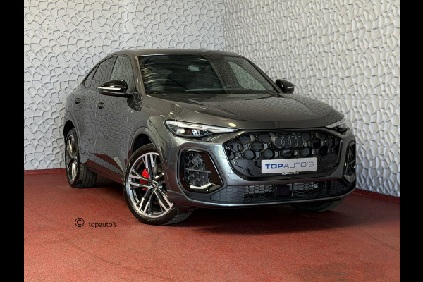 Audi Q5 Sportback 2.0 TFSI E-HYBRID 367PK QUATTRO LEER PANO S EDITION COMPETITION 21''LMV MATRIX.LED PASS .DISPLAY ELEK.STOEL 100 km elektrisch rijden