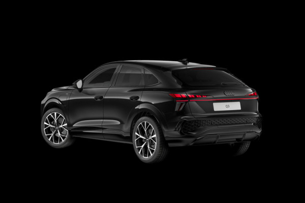 Audi Q3 Sportback S edition e-hybrid 272 pk | Techniekpakket plus | Panorama-glasdak | Optiekpakket zwart-glanzend | Funktioneel pakket 2 |