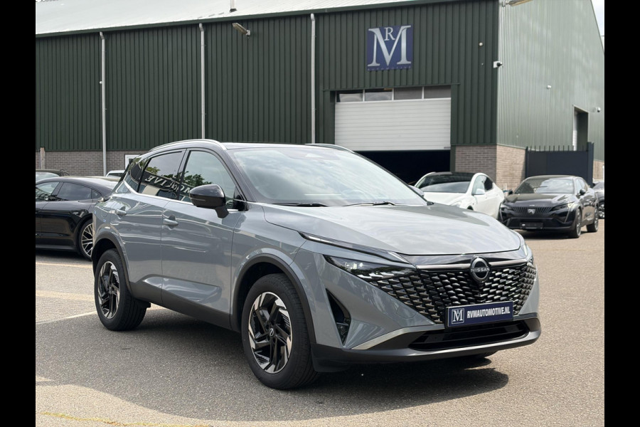 Nissan QASHQAI 1.3 MHEV Xtronic N-Connecta FABRIEKSGARANTIE| STOEL + STUURVERWARMING| VOORRUITVERWARMING| ELEKTRISCHE ACHTERKLEP| HEAD-UP DISPLAY| PANORAMADAK| ADAPTIVE CRUISE CONTROL| DODE HOEK SENSOR| 360 CAMERA|