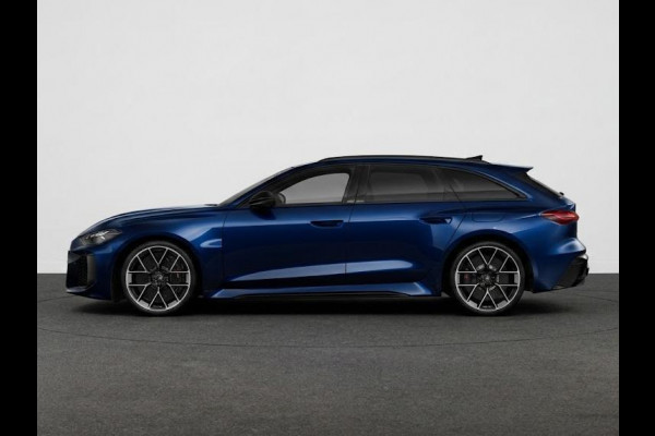 Audi RS5 Avant Avant e-hybrid 470 kW 639 pk | Audi Sportpakket | Mugelloblau Perl | Panorama-glasdak | Head-up display |