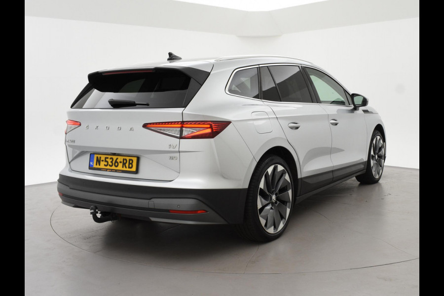 Škoda ENYAQ iV 80 204 PK + 21 INCH | AFN. TREKHAAK | STUUR/STOELVERW. | ADAPTIVE CRUISE | STANDKACHEL