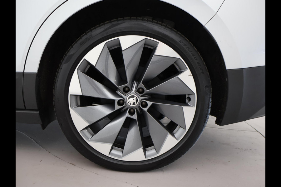 Škoda ENYAQ iV 80 204 PK + 21 INCH | AFN. TREKHAAK | STUUR/STOELVERW. | ADAPTIVE CRUISE | STANDKACHEL