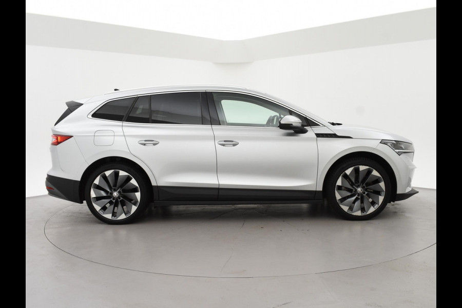 Škoda ENYAQ iV 80 204 PK + 21 INCH | AFN. TREKHAAK | STUUR/STOELVERW. | ADAPTIVE CRUISE | STANDKACHEL