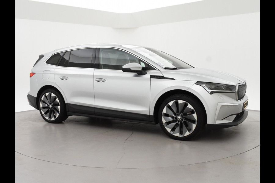 Škoda ENYAQ iV 80 204 PK + 21 INCH | AFN. TREKHAAK | STUUR/STOELVERW. | ADAPTIVE CRUISE | STANDKACHEL