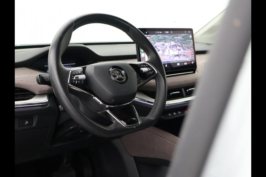 Škoda ENYAQ iV 80 204 PK + 21 INCH | AFN. TREKHAAK | STUUR/STOELVERW. | ADAPTIVE CRUISE | STANDKACHEL