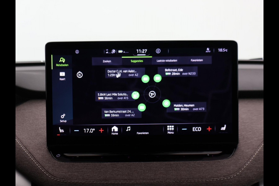 Škoda ENYAQ iV 80 204 PK + 21 INCH | AFN. TREKHAAK | STUUR/STOELVERW. | ADAPTIVE CRUISE | STANDKACHEL