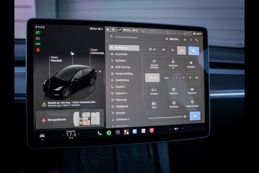 Tesla Model Y Performance AWD 75 kWh Dual Motor l Carbon l 21'' l Panoramadak