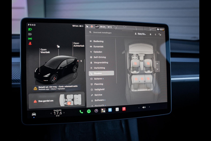 Tesla Model Y Performance AWD 75 kWh Dual Motor l Carbon l 21'' l Panoramadak