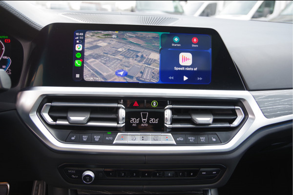 BMW 3-serie 330e M-SPORT SCHUIFDAK, INDIVIDUAL LEDER, LASER, HUD, HARMAN/KARDON, ADAPT. CRUISE, SPORTSTOELEN, DRAVIT GRAU