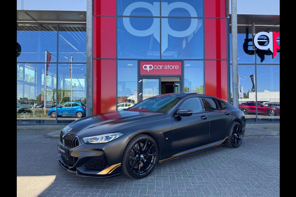 BMW 8 Serie Gran Coupé M850i xDrive High Executive Golden Thunder Edition Vol | Panorama | Bower & Wilkins |3D Camera | Softclose