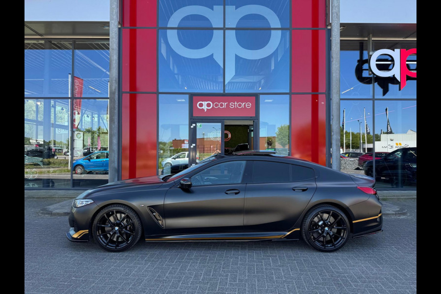 BMW 8 Serie Gran Coupé M850i xDrive High Executive Golden Thunder Edition Vol | Panorama | Bower & Wilkins |3D Camera | Softclose
