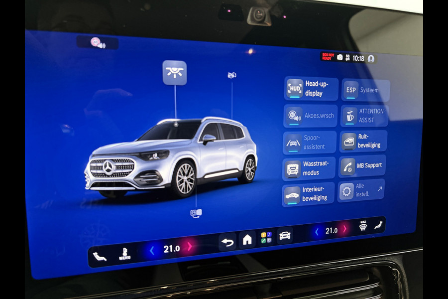 Mercedes-Benz Glb 250+ Business Solution AMG 85.5 kWh | Premium Plus pakket | Nightpakket | Smartphone integratie | Vast panoramadak | Burmester® 3D surround sound | GUARD 360° | Sfeerverlichting |