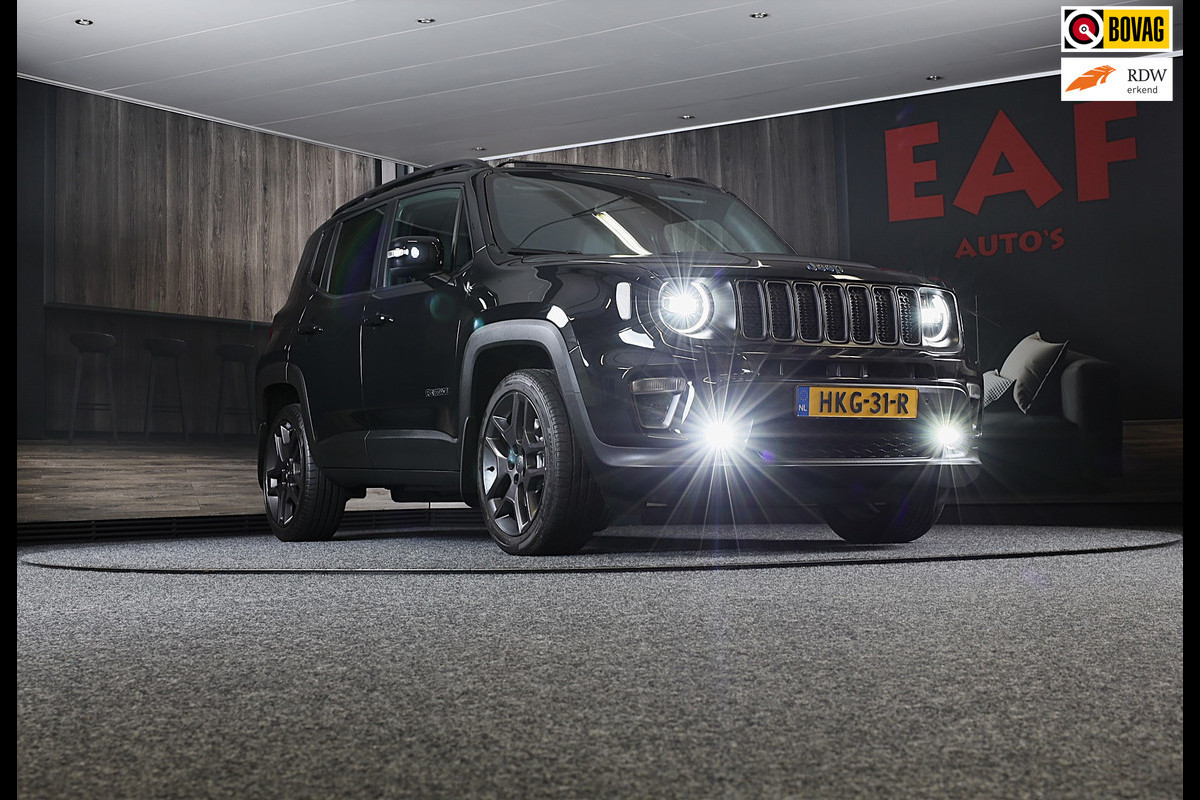 Jeep Renegade 4xe 240 Plug-in Hybrid Electric S / Aut / Navi / Cruise / Camera / Leder / Open Panoramadak / Led / Pdc / 19 Inch