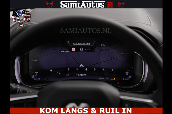 Dodge Ram NIGHT PREMIUM | 426PK | STRIPING | LUCHTVERING | HUD | PANO | 360 CAM | Full Option | LIMITED WHEELS | De Meest Luxe Pick-Up in  Comfortabele Dubbele Cabine met Royale 5 Zitplaatsen | EERSTE EIGENAAR | SMOKE PACK | BOM VOL |