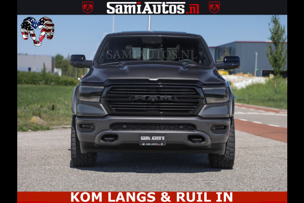 Dodge Ram HULK PACK | 360 CAMERA | ADAPTIVE CRUSE | PANODAK | VOLLE UITVOERING | LARAMIE NIGHT | 5.7 V8 HEMI 402PK 4x4 | CREWCAB 5 PERSOONS | GRIJSKENTEKEN | Granite Crystal Metallic Mijn Voorraad Nr 1998 - 24130