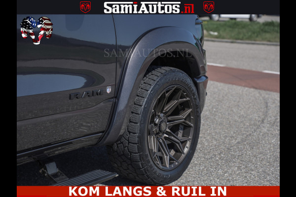 Dodge Ram HULK PACK | 360 CAMERA | ADAPTIVE CRUSE | PANODAK | VOLLE UITVOERING | LARAMIE NIGHT | 5.7 V8 HEMI 402PK 4x4 | CREWCAB 5 PERSOONS | GRIJSKENTEKEN | Granite Crystal Metallic Mijn Voorraad Nr 1998 - 24130
