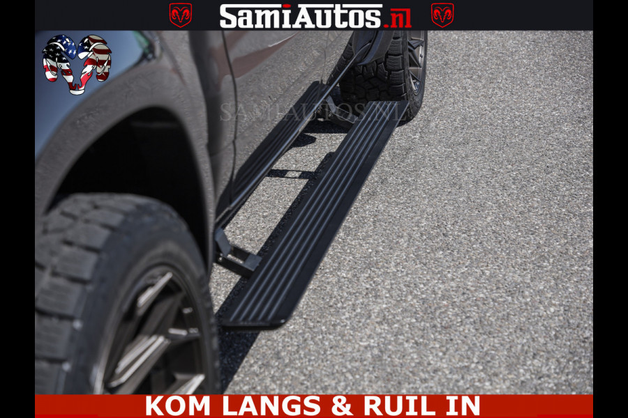 Dodge Ram HULK PACK | 360 CAMERA | ADAPTIVE CRUSE | PANODAK | VOLLE UITVOERING | LARAMIE NIGHT | 5.7 V8 HEMI 402PK 4x4 | CREWCAB 5 PERSOONS | GRIJSKENTEKEN | Granite Crystal Metallic Mijn Voorraad Nr 1998 - 24130