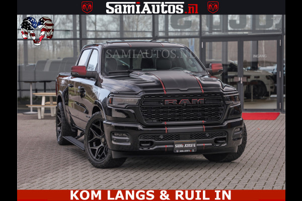 Dodge Ram Limited H.O 540HP 706Nm | Massage + Full Option | De Meest Luxe en Volle Pick-Up in zijn Klasse | Comfortabele Dubbele Cabine met Royale 5 Zitplaatsen | BPM vrij | Nu Leverbaar uit Voorraad | Voorraad Nr 2304 - 8540