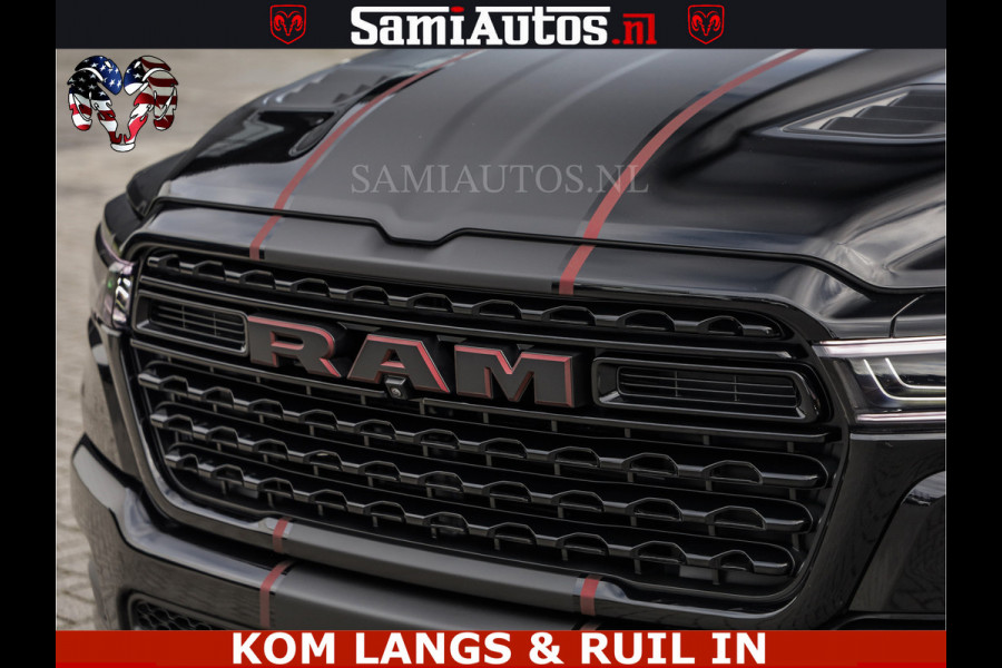 Dodge Ram Limited H.O 540HP 706Nm | Massage + Full Option | De Meest Luxe en Volle Pick-Up in zijn Klasse | Comfortabele Dubbele Cabine met Royale 5 Zitplaatsen | BPM vrij | Nu Leverbaar uit Voorraad | Voorraad Nr 2304 - 8540