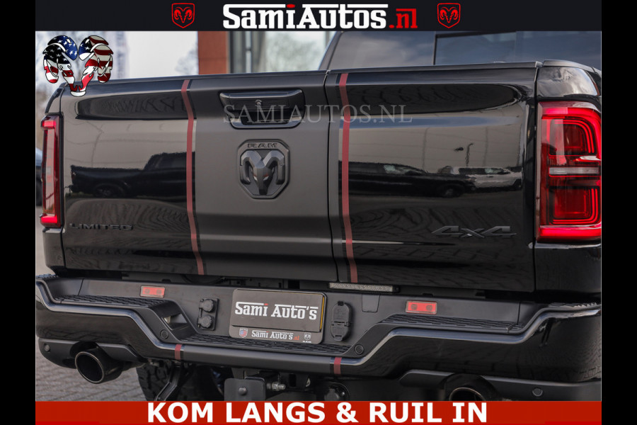 Dodge Ram Limited H.O 540HP 706Nm | Massage + Full Option | De Meest Luxe en Volle Pick-Up in zijn Klasse | Comfortabele Dubbele Cabine met Royale 5 Zitplaatsen | BPM vrij | Nu Leverbaar uit Voorraad | Voorraad Nr 2304 - 8540