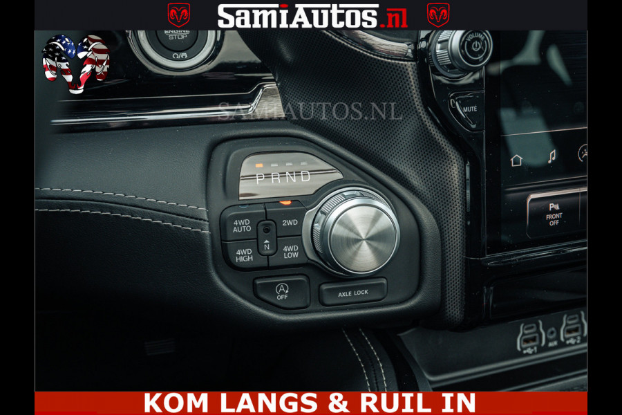 Dodge Ram Limited H.O 540HP 706Nm | Massage + Full Option | De Meest Luxe en Volle Pick-Up in zijn Klasse | Comfortabele Dubbele Cabine met Royale 5 Zitplaatsen | BPM vrij | Nu Leverbaar uit Voorraad | Voorraad Nr 2304 - 8540