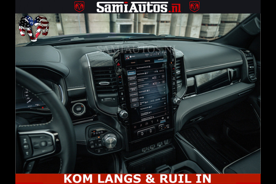 Dodge Ram Limited H.O 540HP 706Nm | Massage + Full Option | De Meest Luxe en Volle Pick-Up in zijn Klasse | Comfortabele Dubbele Cabine met Royale 5 Zitplaatsen | BPM vrij | Nu Leverbaar uit Voorraad | Voorraad Nr 2304 - 8540