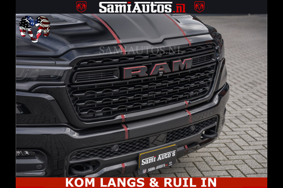 Dodge Ram Limited H.O 540HP 706Nm | Massage + Full Option | De Meest Luxe en Volle Pick-Up in zijn Klasse | Comfortabele Dubbele Cabine met Royale 5 Zitplaatsen | BPM vrij | Nu Leverbaar uit Voorraad | Voorraad Nr 2304 - 8540